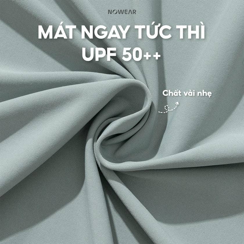 Combo 2 Áo Chống Nắng Nam NOWEAR Premium Ngăn UPF 50+ - Ảnh 4